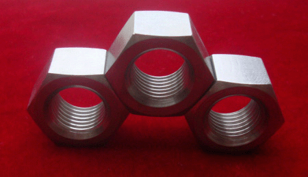 Titanium Hex nuts