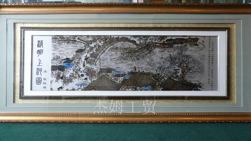 Titanium plate paintings