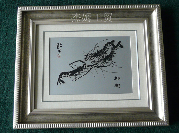 Titanium plate painting