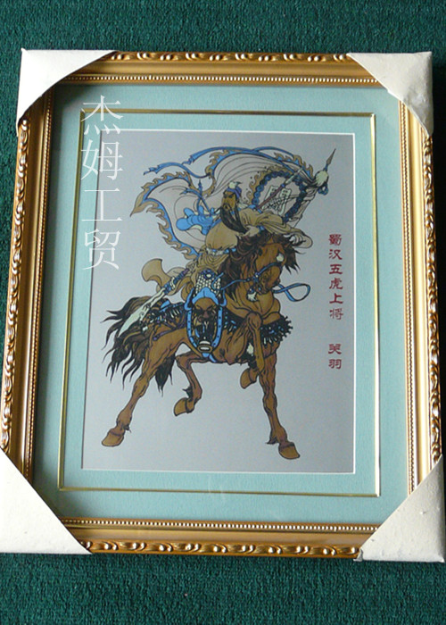 Titanium plate painting