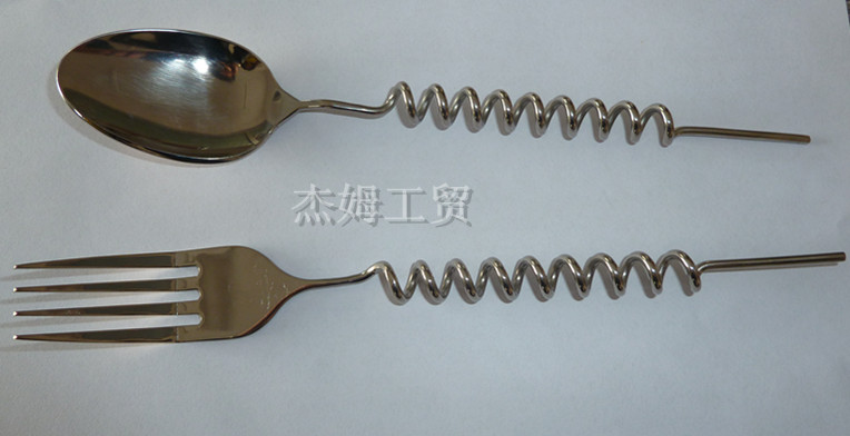Titanium cutlery